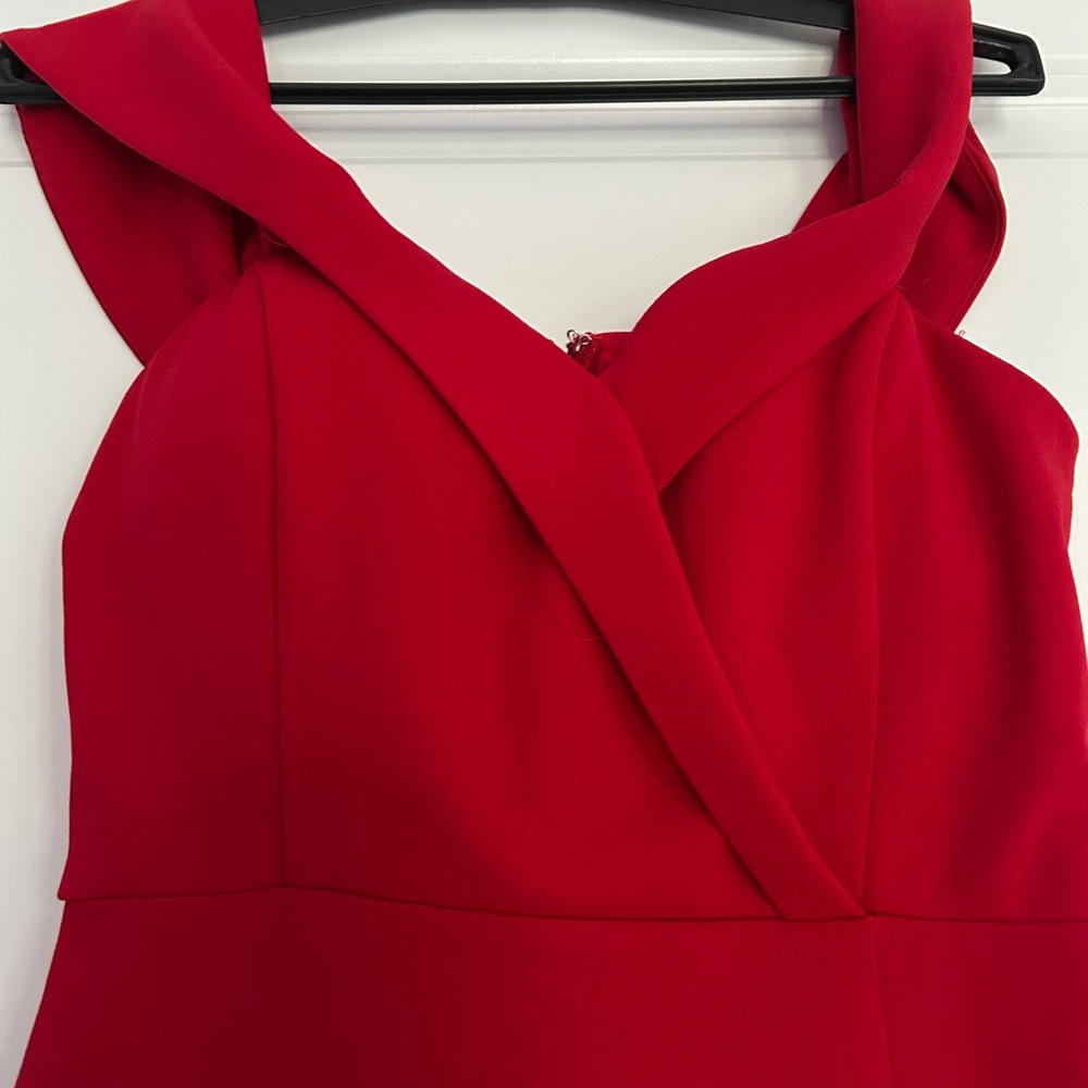 Speechless Elegant Christmas Red Dress
